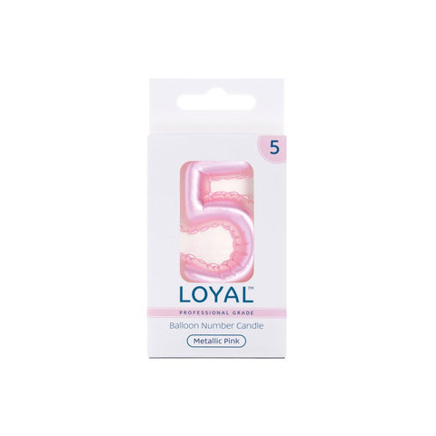 Balloon Number Candle by Loyal