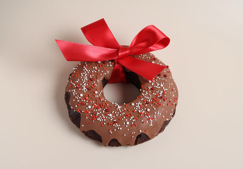 Christmas Brownie Wreath (GF)